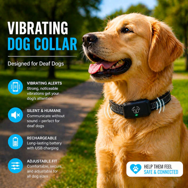Best Vibrating Collars for Deaf Dogs 2