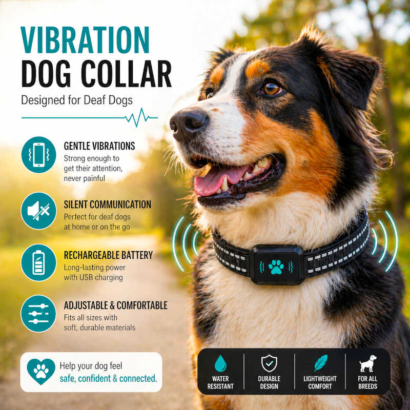 Best Vibrating Collars for Deaf Dogs 3